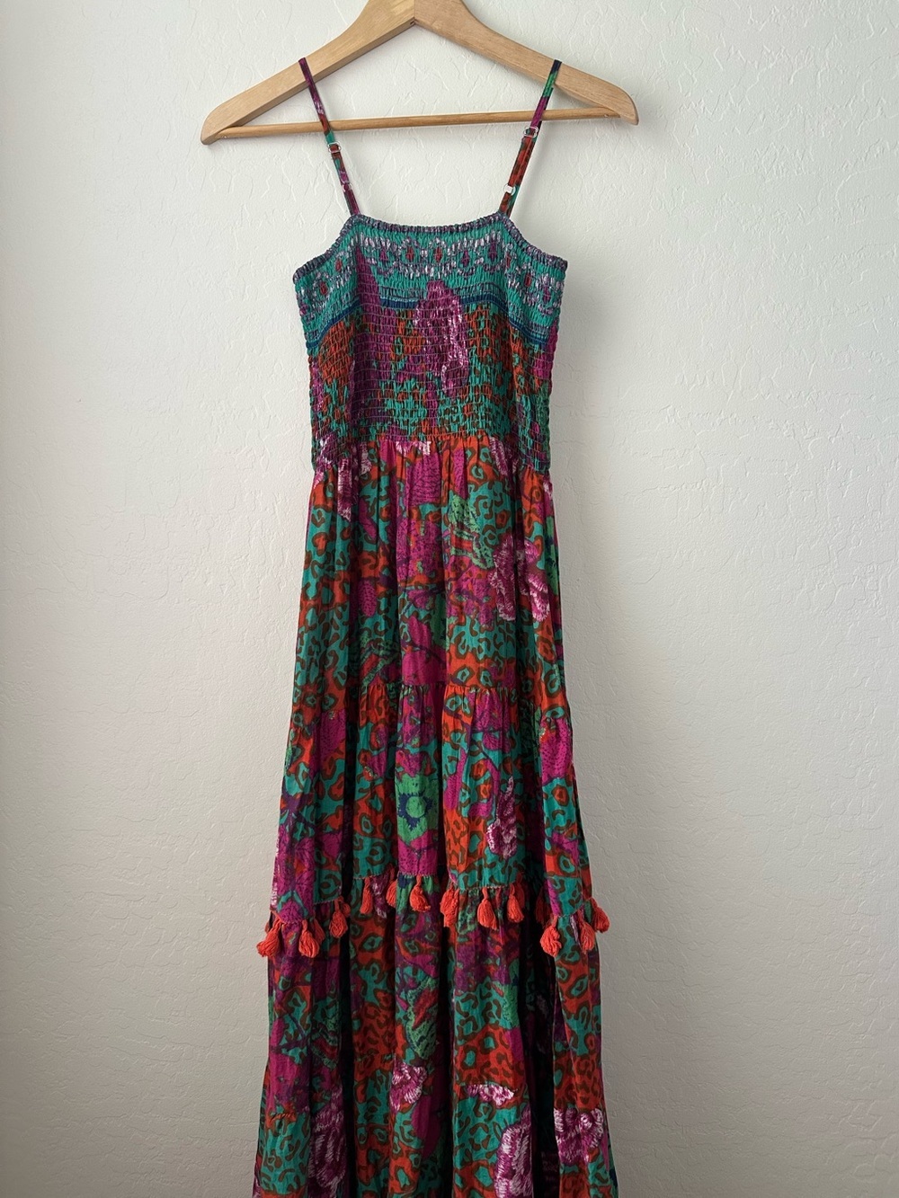 Antica Sartoria Giacomo Cinque Beaded Boho Maxi Dress XS - Picture 5 of 11